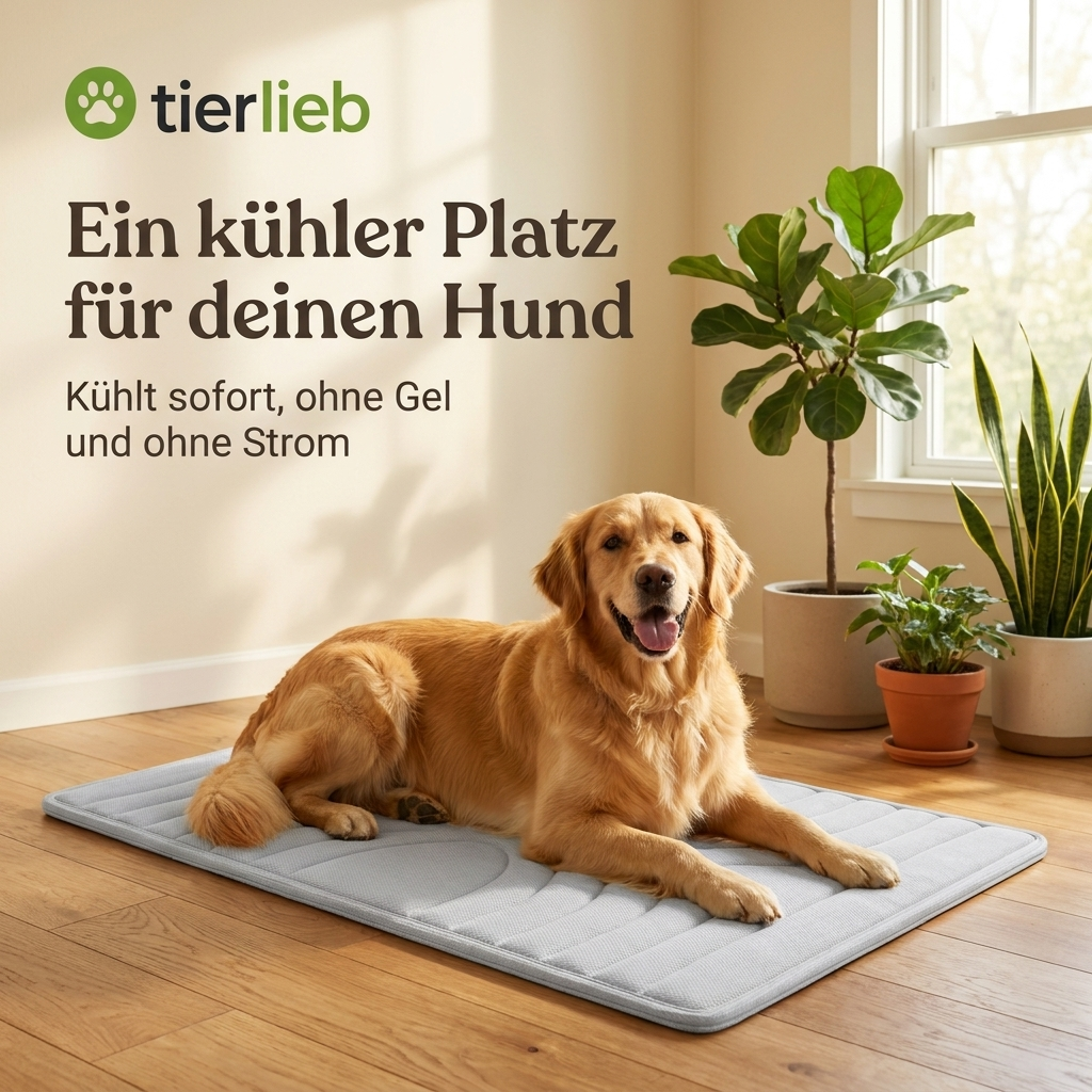 Hunde Kühlmatte selbstkühlend, kühlt ohne Gel und Strom Ansicht 3