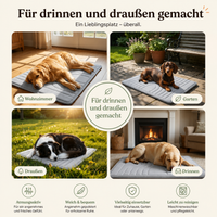 Hunde Kühlmatte selbstkühlend, kühlt ohne Gel und Strom Ansicht 7